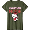 image:imageHello Kitty Vacation Mode TShirtOlive Green