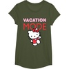 image:imageHello Kitty Vacation Mode TShirtOlive Green