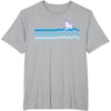 image:imageHello Kitty Wave Ocean Beach Scuba Snorkel TShirtHeather Grey