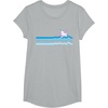 image:imageHello Kitty Wave Ocean Beach Scuba Snorkel TShirtHeather Grey