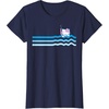 image:imageHello Kitty Wave Ocean Beach Scuba Snorkel TShirtNavy Blue