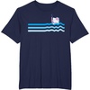 image:imageHello Kitty Wave Ocean Beach Scuba Snorkel TShirtNavy Blue