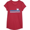 image:imageHello Kitty Wave Ocean Beach Scuba Snorkel TShirtRed Heather