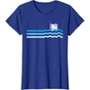 image:imageHello Kitty Wave Ocean Beach Scuba Snorkel TShirtRoyal Blue