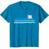 image:imageHello Kitty Wave Ocean Beach Scuba Snorkel TShirtSapphire Blue