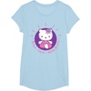 image:imageHello Kitty Yoga Peace Love Lotus Meditation TShirtBaby Blue