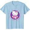 image:imageHello Kitty Yoga Peace Love Lotus Meditation TShirtBaby Blue
