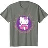 image:imageHello Kitty Yoga Peace Love Lotus Meditation TShirtOlive Heather