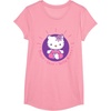 image:imageHello Kitty Yoga Peace Love Lotus Meditation TShirtPink