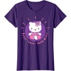 image:imageHello Kitty Yoga Peace Love Lotus Meditation TShirtPurple
