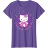 image:imageHello Kitty Yoga Peace Love Lotus Meditation TShirtPurple Heather