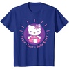 image:imageHello Kitty Yoga Peace Love Lotus Meditation TShirtRoyal Blue