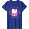 image:imageHello Kitty Yoga Peace Love Lotus Meditation TShirtRoyal Blue