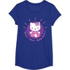 image:imageHello Kitty Yoga Peace Love Lotus Meditation TShirtRoyal Blue