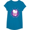 image:imageHello Kitty Yoga Peace Love Lotus Meditation TShirtSapphire Blue