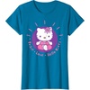 image:imageHello Kitty Yoga Peace Love Lotus Meditation TShirtSapphire Blue