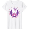 image:imageHello Kitty Yoga Peace Love Lotus Meditation TShirtWhite