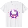 image:imageHello Kitty Yoga Peace Love Lotus Meditation TShirtWhite