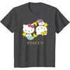 image:imageHello Kitty Zodiac Pisces TShirtDark Heather Grey