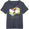 image:imageHello Kitty Zodiac Pisces TShirtHeather Blue