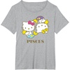 image:imageHello Kitty Zodiac Pisces TShirtHeather Grey