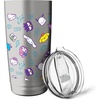 image:imageHello Kitty amp Friends Chibi All Over Stainless Steel Insulated TumblerBrushed Steel