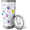 image:imageHello Kitty amp Friends Chibi All Over Stainless Steel Insulated TumblerWhite