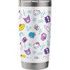 image:imageHello Kitty amp Friends Chibi All Over Stainless Steel Insulated TumblerWhite
