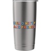 image:imageHello Kitty amp Friends Circle Stainless Steel Insulated TumblerBrushed Steel