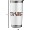 image:imageHello Kitty amp Friends Circle Stainless Steel Insulated TumblerWhite