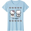 image:imageHello Kitty and Dear Daniel Just Married Tee Shirt TShirtBaby Blue