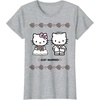 image:imageHello Kitty and Dear Daniel Just Married Tee Shirt TShirtHeather Grey