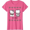 image:imageHello Kitty and Dear Daniel Just Married Tee Shirt TShirtPink Heather