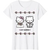 image:imageHello Kitty and Dear Daniel Just Married Tee Shirt TShirtWhite