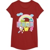 image:imageHello Sanrio Spring Easter Friends Tee Shirt TShirtCranberry Red