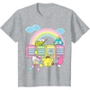 image:imageHello Sanrio Spring Easter Friends Tee Shirt TShirtHeather Grey