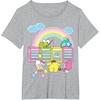 image:imageHello Sanrio Spring Easter Friends Tee Shirt TShirtHeather Grey
