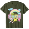 image:imageHello Sanrio Spring Easter Friends Tee Shirt TShirtOlive Green