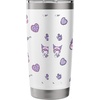 image:imageKuromi Sleeopover Stainless Steel Insulated TumblerWhite