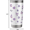 image:imageKuromi Sleeopover Stainless Steel Insulated TumblerWhite