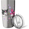 image:imageKuromi amp My Melody Halloween Witches Stainless Steel Insulated TumblerBrushed Steel