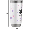 image:imageKuromi amp My Melody Halloween Witches Stainless Steel Insulated TumblerWhite