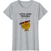 image:imageMr Men Little Miss Trouble TShirtHeather Grey