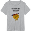 image:imageMr Men Little Miss Trouble TShirtHeather Grey