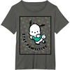 image:imagePochacco Stay Pawsitive Positive Good Energy Fun Vibes TShirtAsphalt Grey