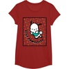 image:imagePochacco Stay Pawsitive Positive Good Energy Fun Vibes TShirtCranberry Red