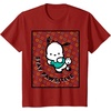 image:imagePochacco Stay Pawsitive Positive Good Energy Fun Vibes TShirtCranberry Red
