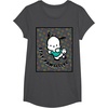 image:imagePochacco Stay Pawsitive Positive Good Energy Fun Vibes TShirtDark Heather Grey