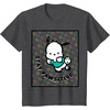 image:imagePochacco Stay Pawsitive Positive Good Energy Fun Vibes TShirtDark Heather Grey