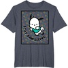image:imagePochacco Stay Pawsitive Positive Good Energy Fun Vibes TShirtHeather Blue